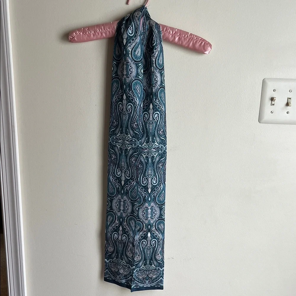 Vintage Talbots Oblong Silk Scarf